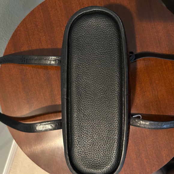 Authentic Brighton Vintage Black Leather Shoulder Bag, Excellent condition - Picture 5 of 13